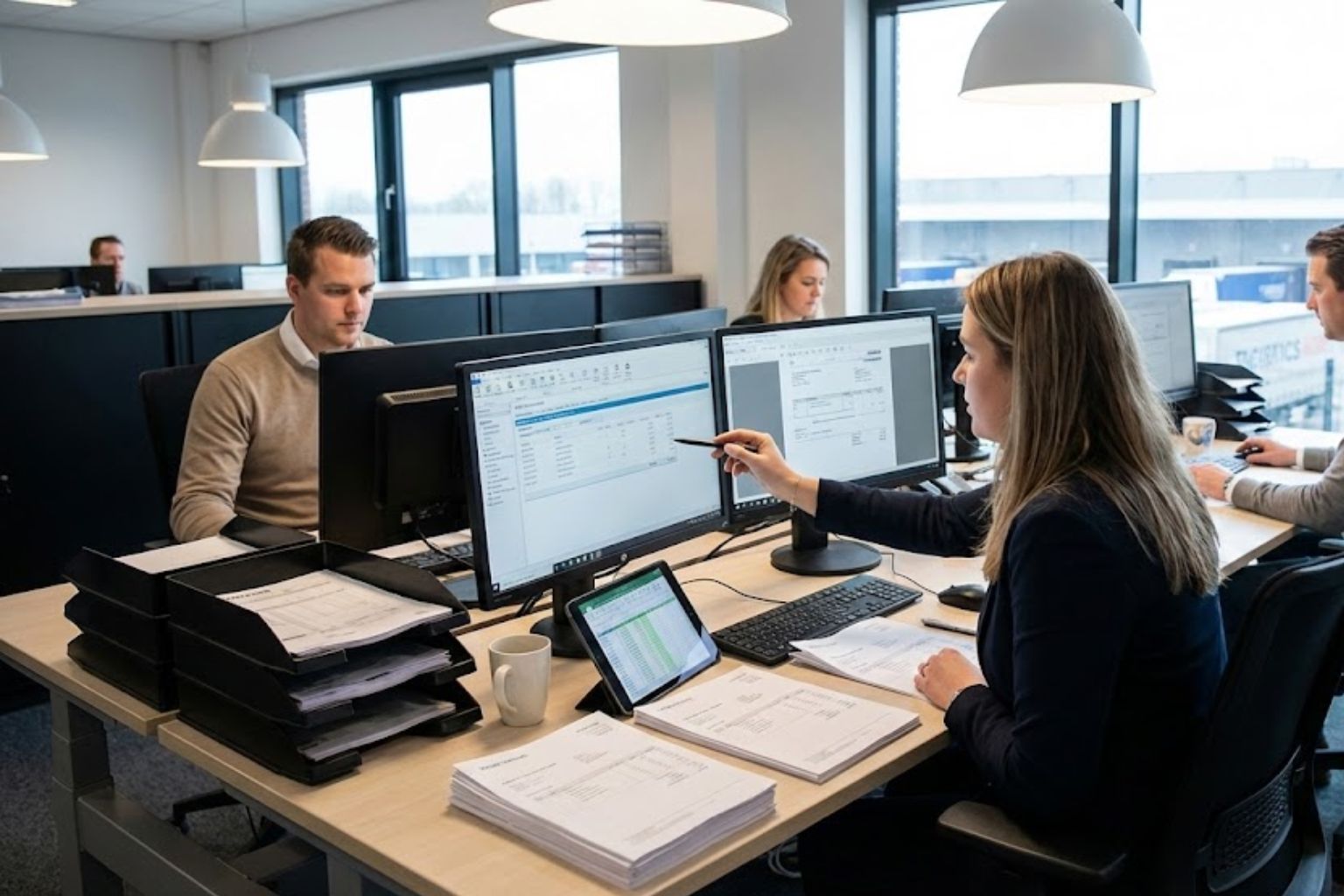 back office support for trucking companies