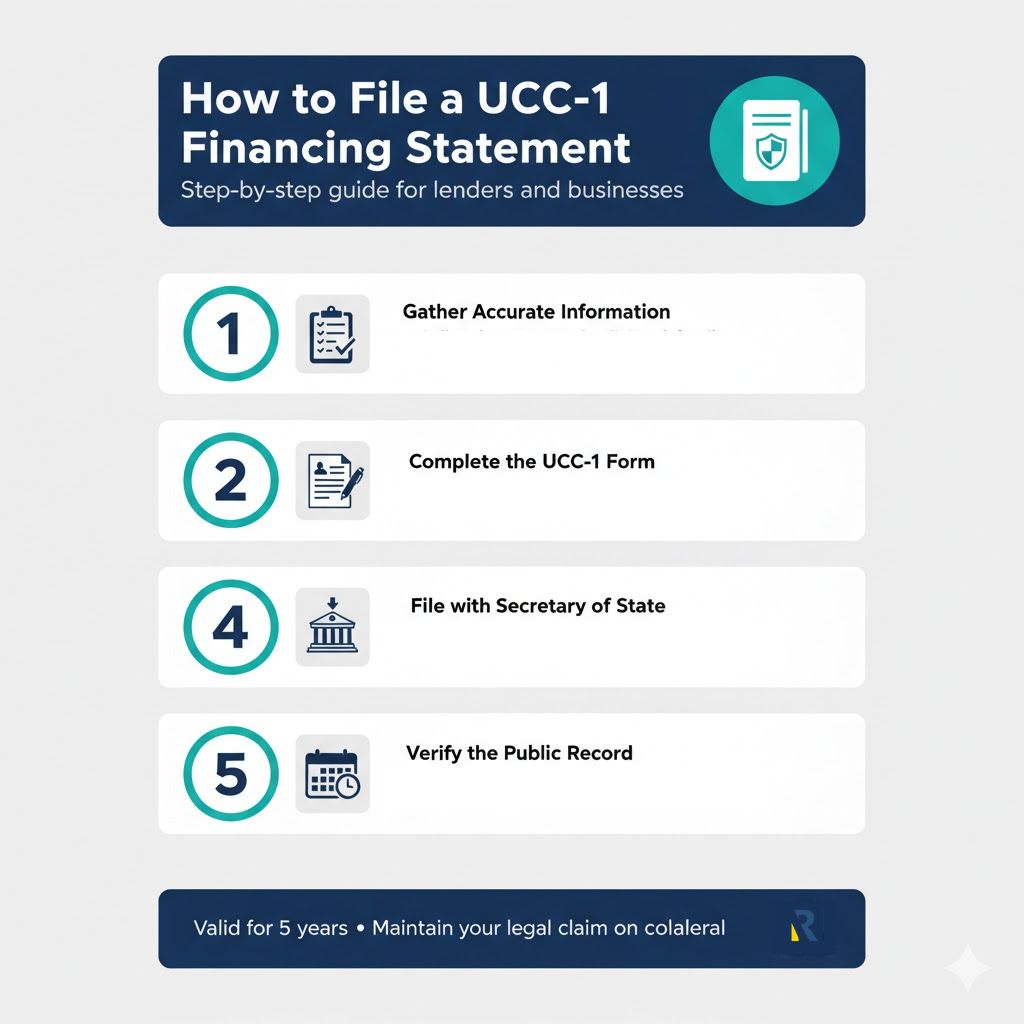 how to file ucc-1 financing statement