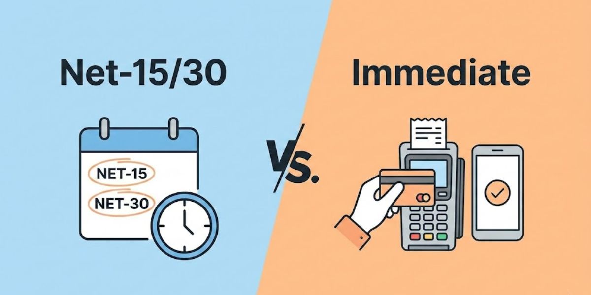 Payment Terms: Net‑15/30 vs Immediate
