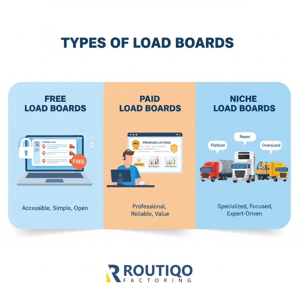 types of load boards